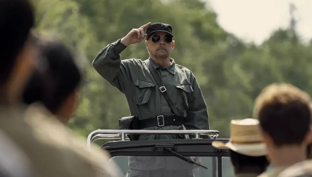 Кадр из фильма «Долгая прогулка» 2025