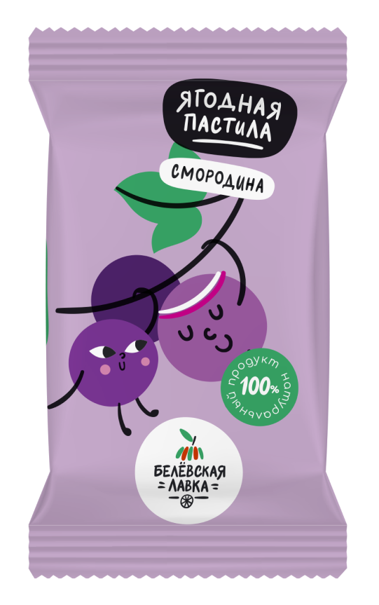 Ягодная пастила Белевская лавка смородина