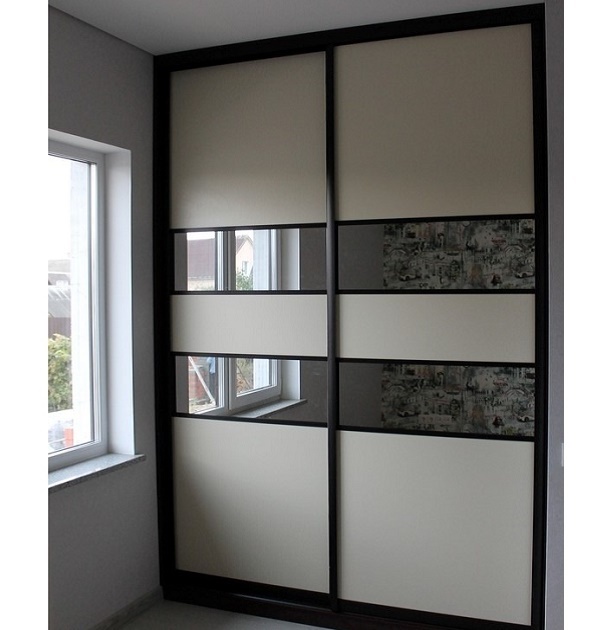 встроенный шкаф венге магия