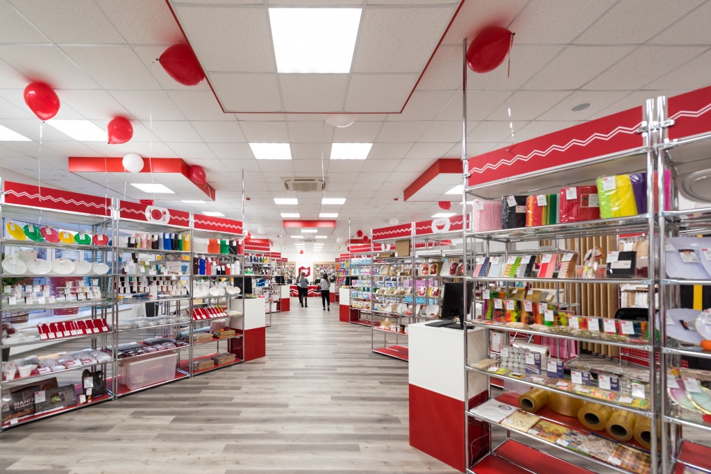 Освещение для торгового зала Калининград