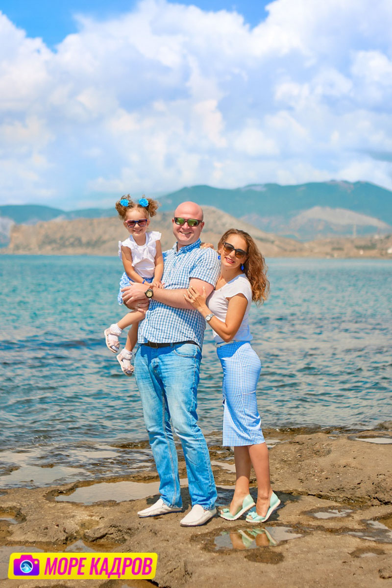 Семейная фотосессия в Евпатории в Крыму фотограф