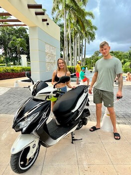 moped rental cancun