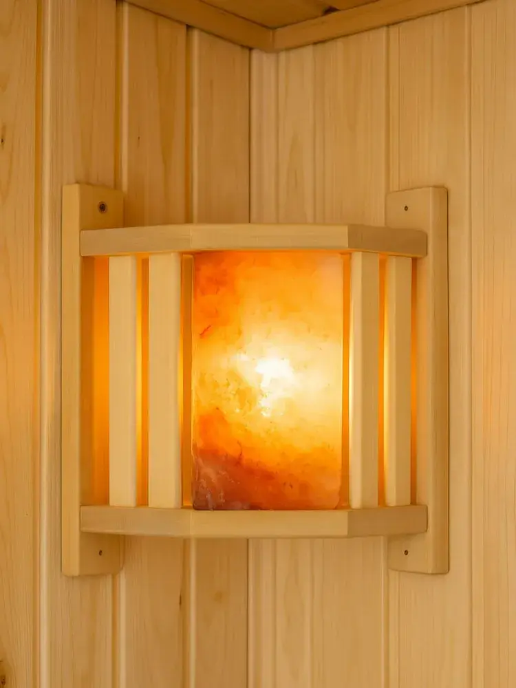 угловой абажур из дерева ручной работы из России