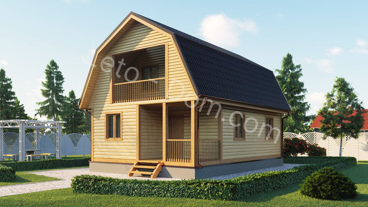 дом из бруса