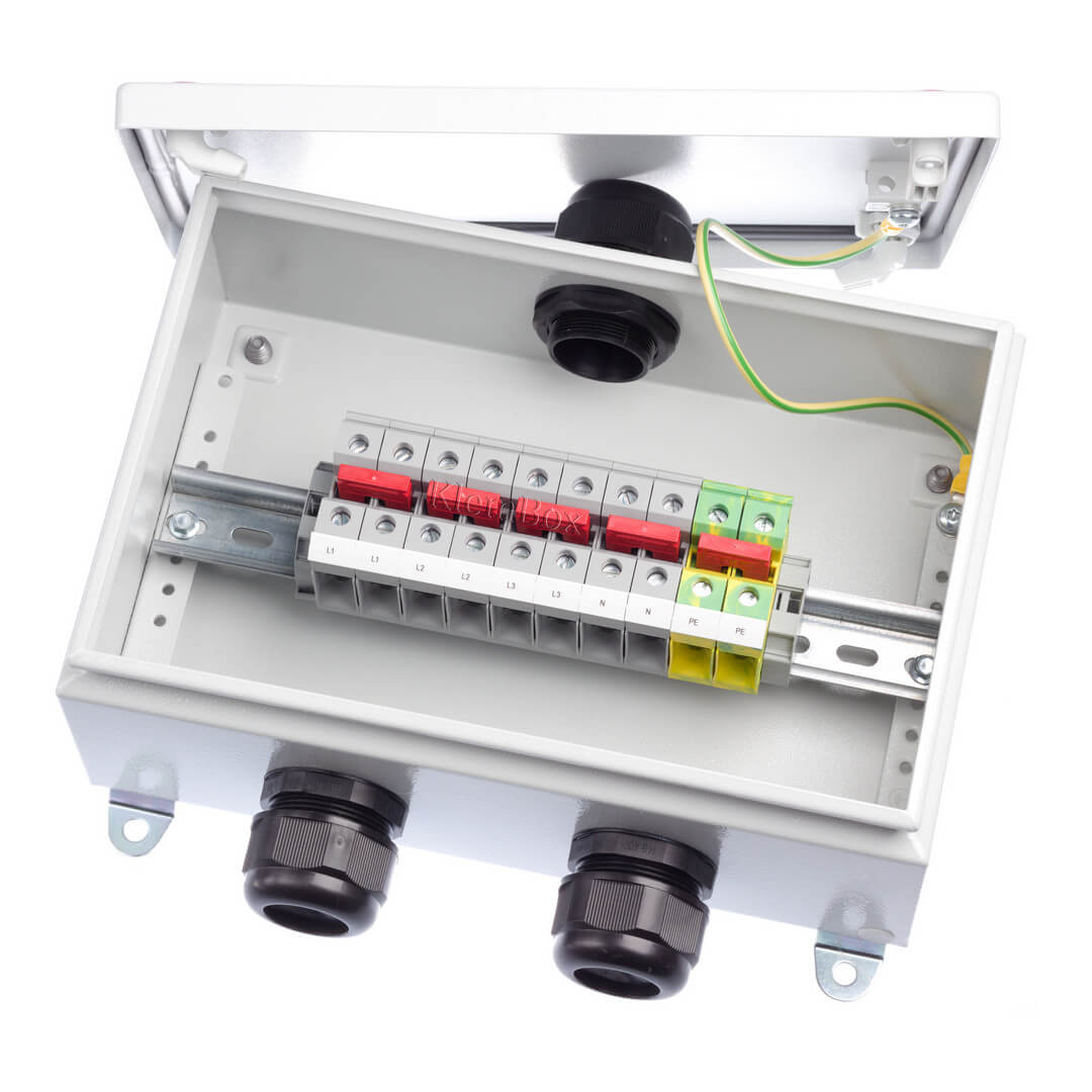 Клеммная коробка стальная силовая КК-10 150А