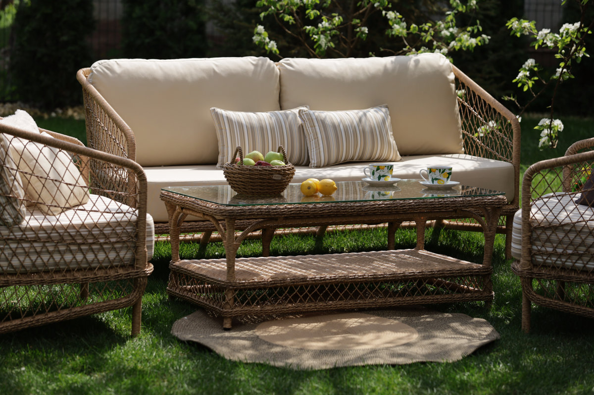 Лаундж комплекты мебели из искусственного ротанга от Malacca