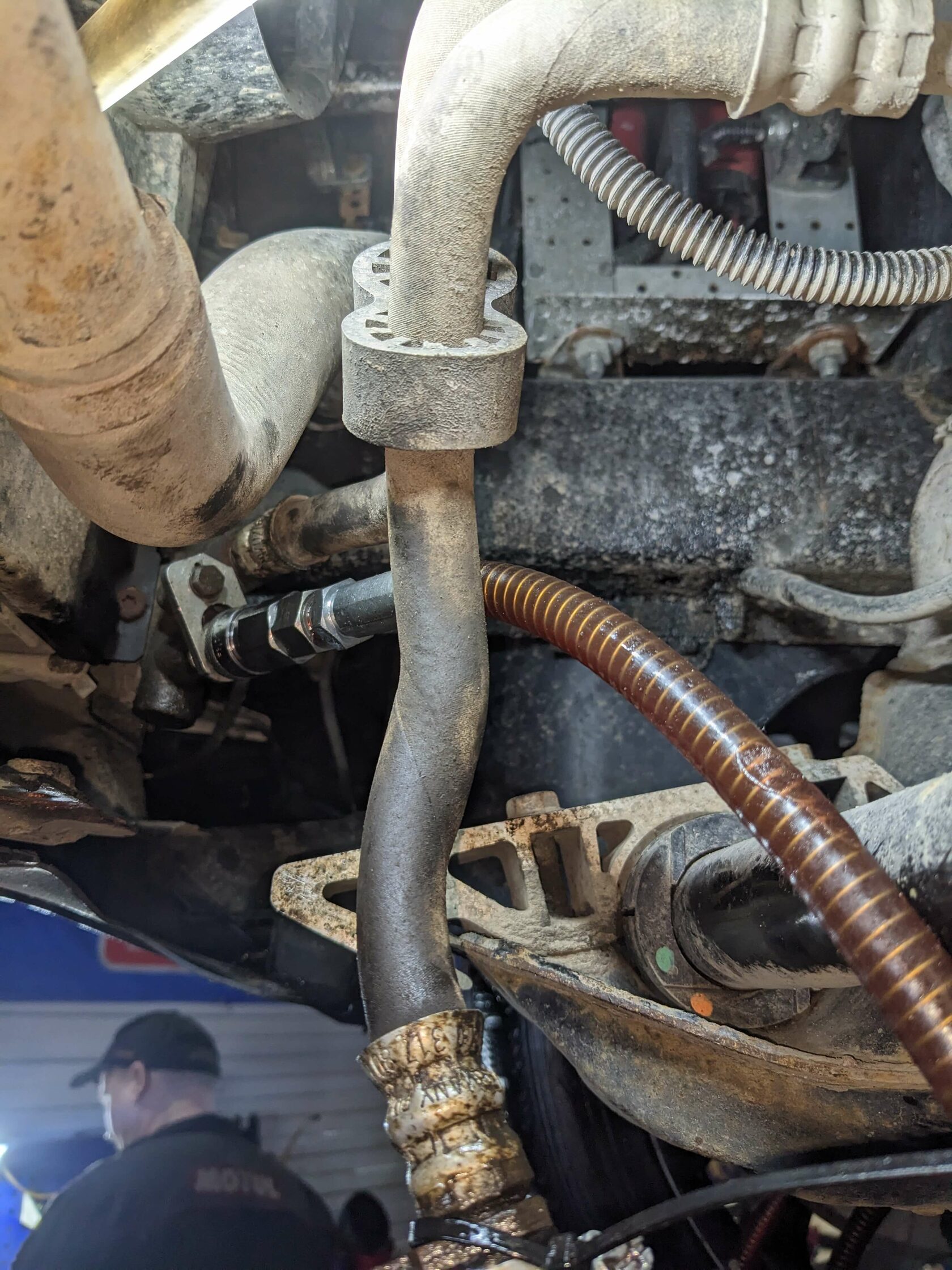 Подключение к контуру охлаждения АКПП