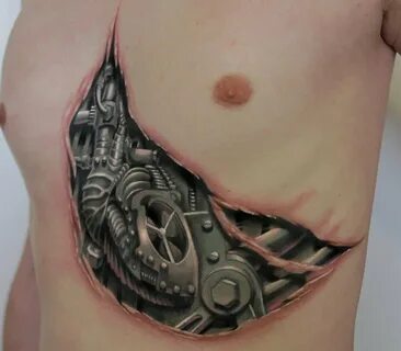 Тату (татуировки) Биомеханика на плече: значение и эскизы для девушек и мужчин