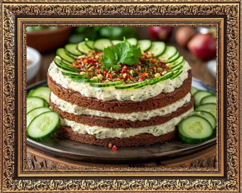 печеночный торт из куриной печени