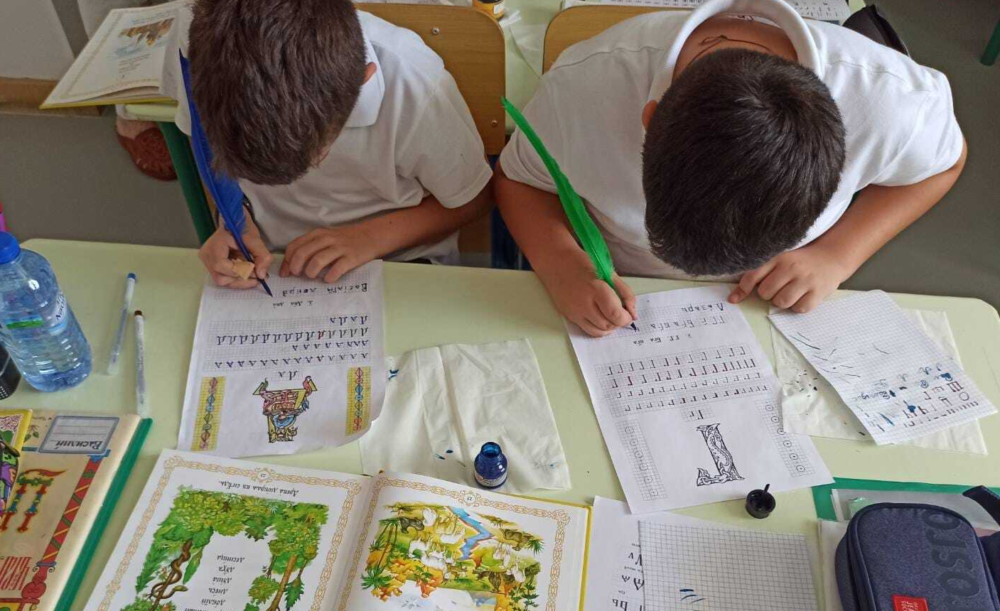 Children learning