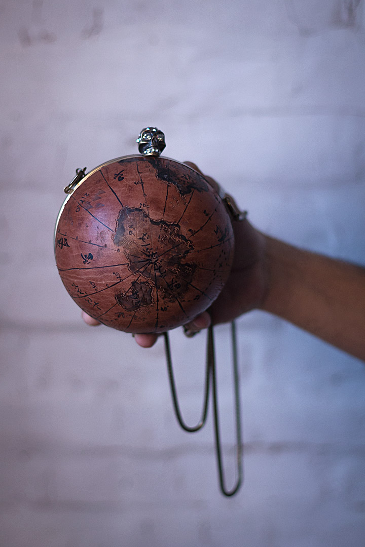 сумка карта мира