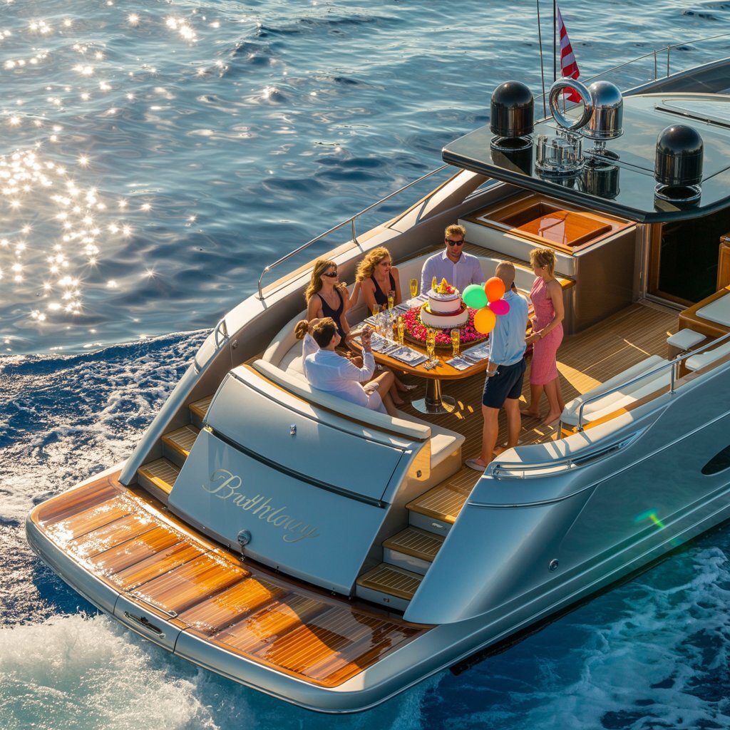 Дни рождения на катере