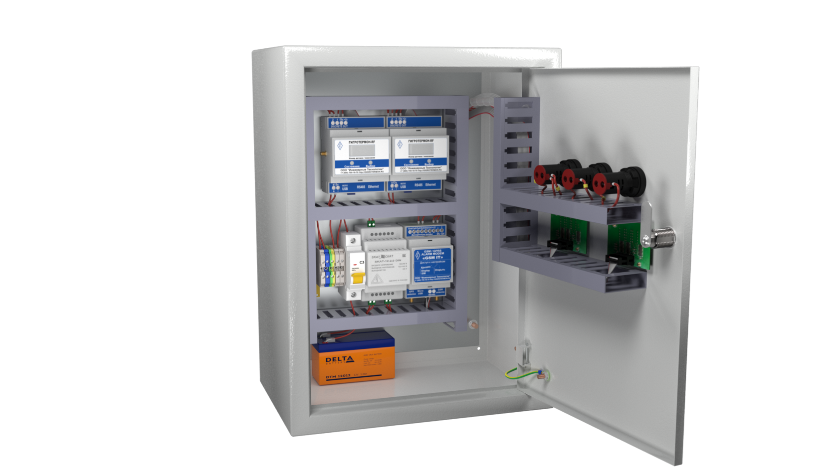 Шкаф контроля микроклимата