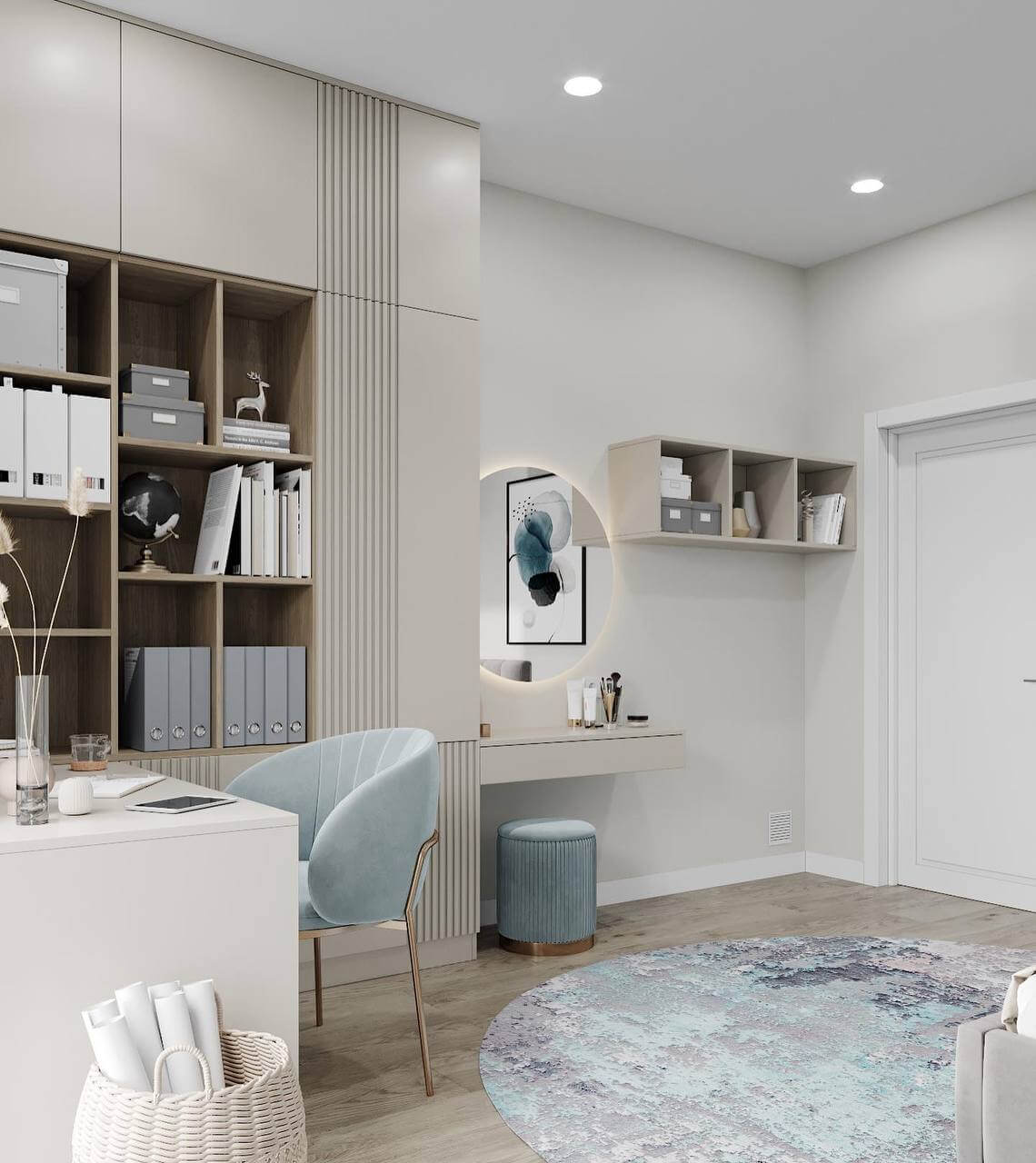 neoclassical children's room