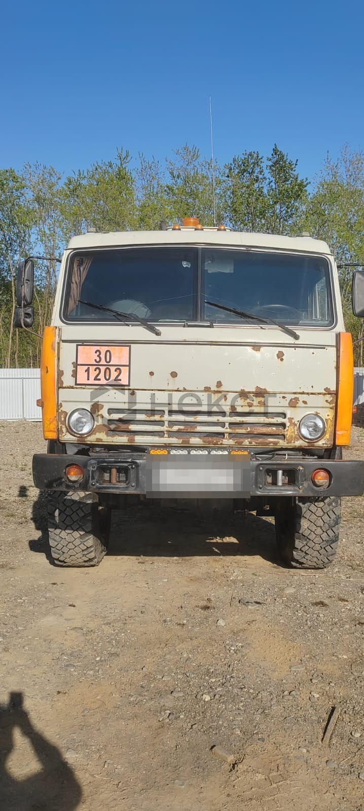 Установка УОС и главного переключателя АКБ КамАЗ 4310 АЦ-8