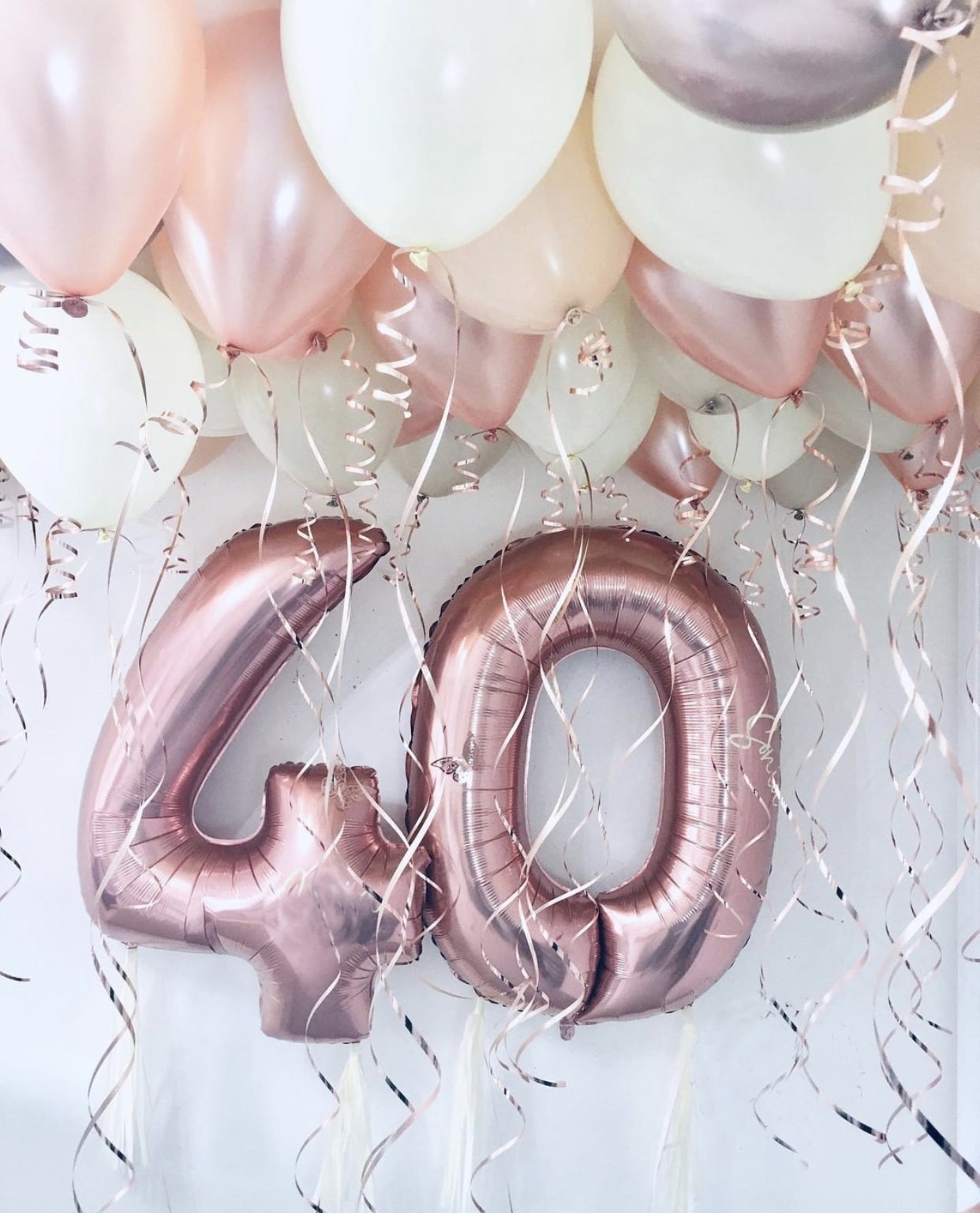 Две цифры и шары под потолок