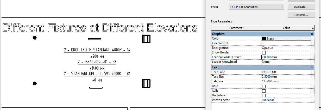 Automatic Lighting Fixture Annotation Tool for Revit