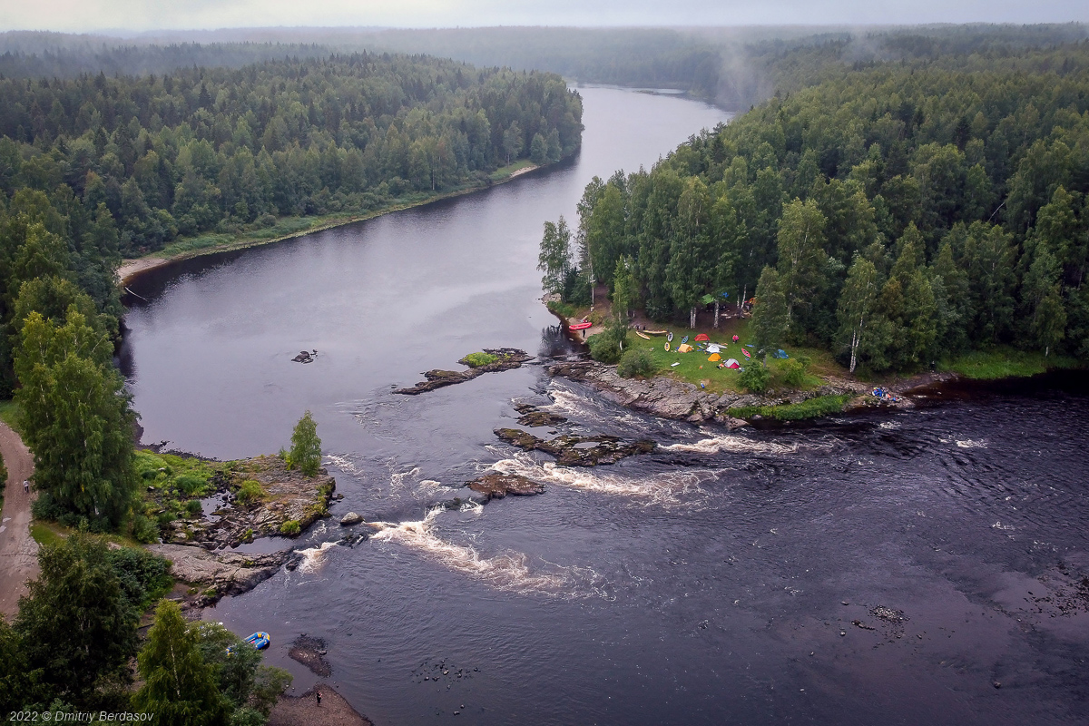 Сплав на байдарках река ШУЯ