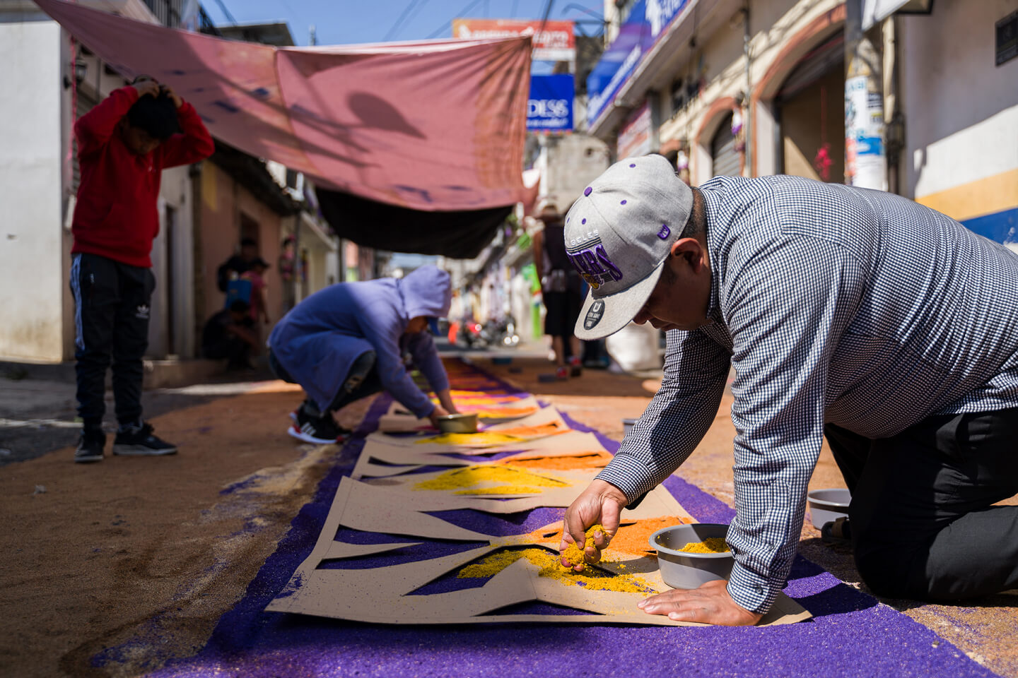 Easter week procession. Chichicastenango, Quiché Department, Kʼicheʼ tribe. 2024. JFernando Morales Photography