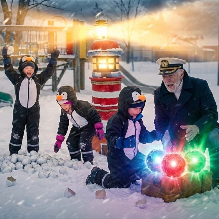 Сюжетный выездной квест Пингвиний патруль для малышей 4-6 лет