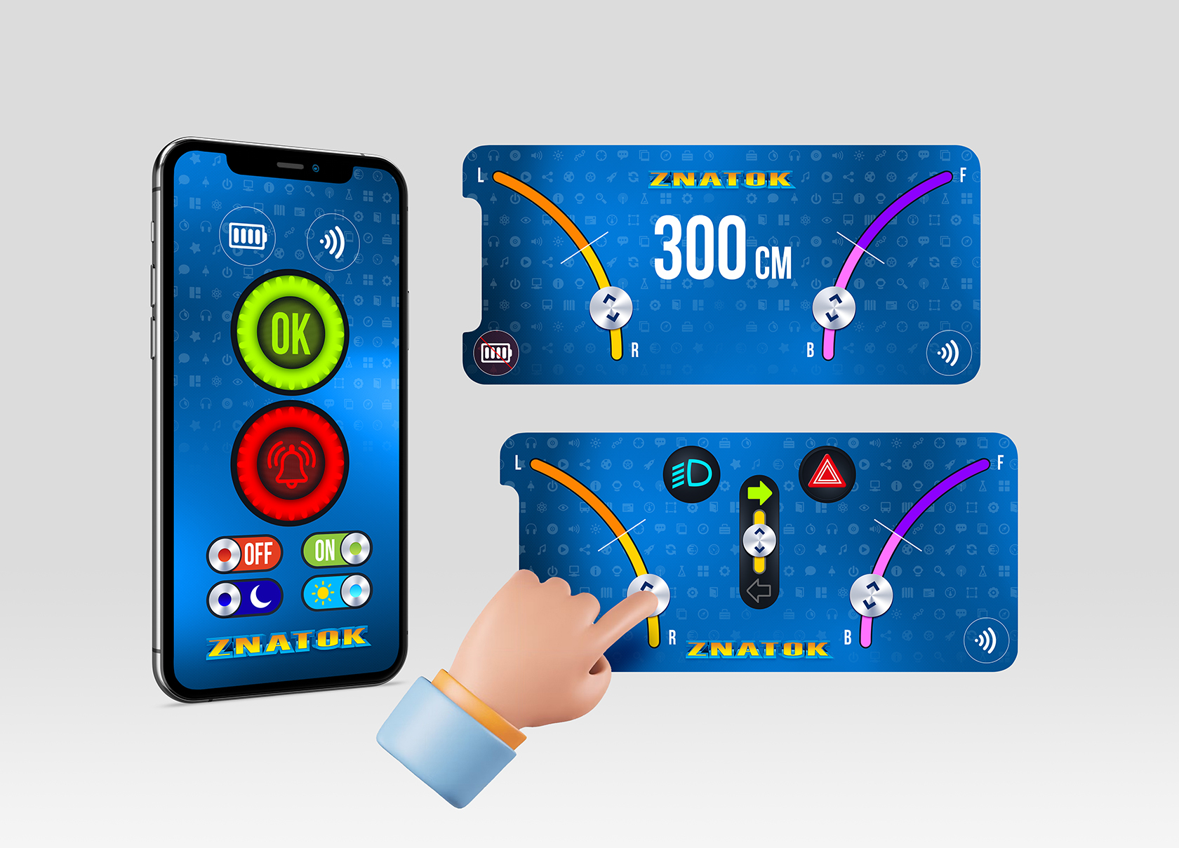 Интерфейсы управления для конструкторов Arduino