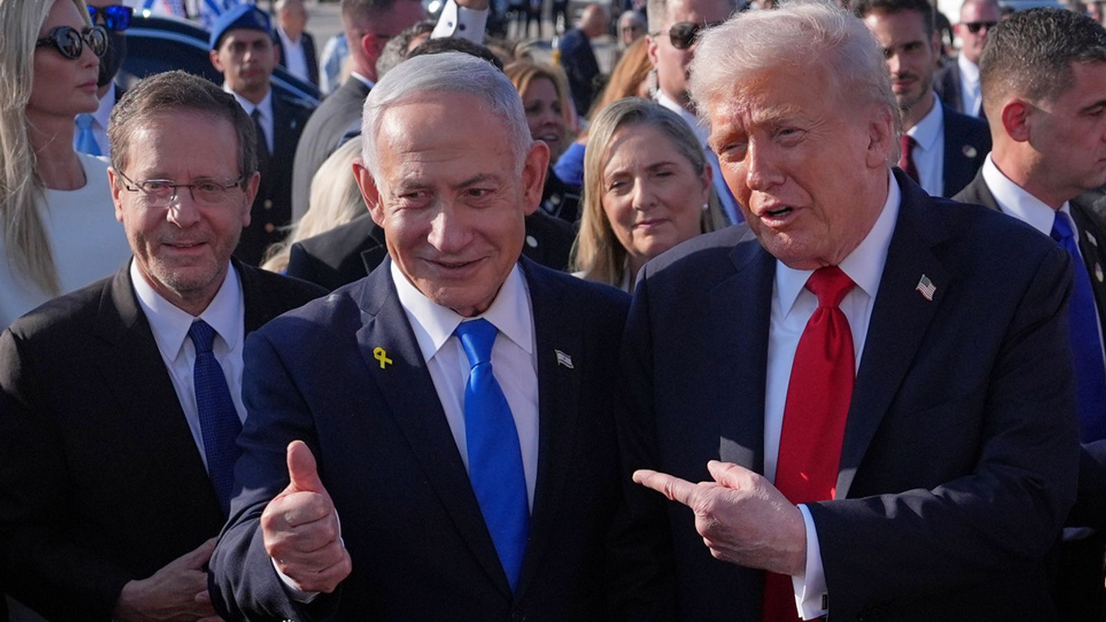 Дональд Трамп и Биньямин Нетаньяху на фоне кризиса между Израилем и Ираном