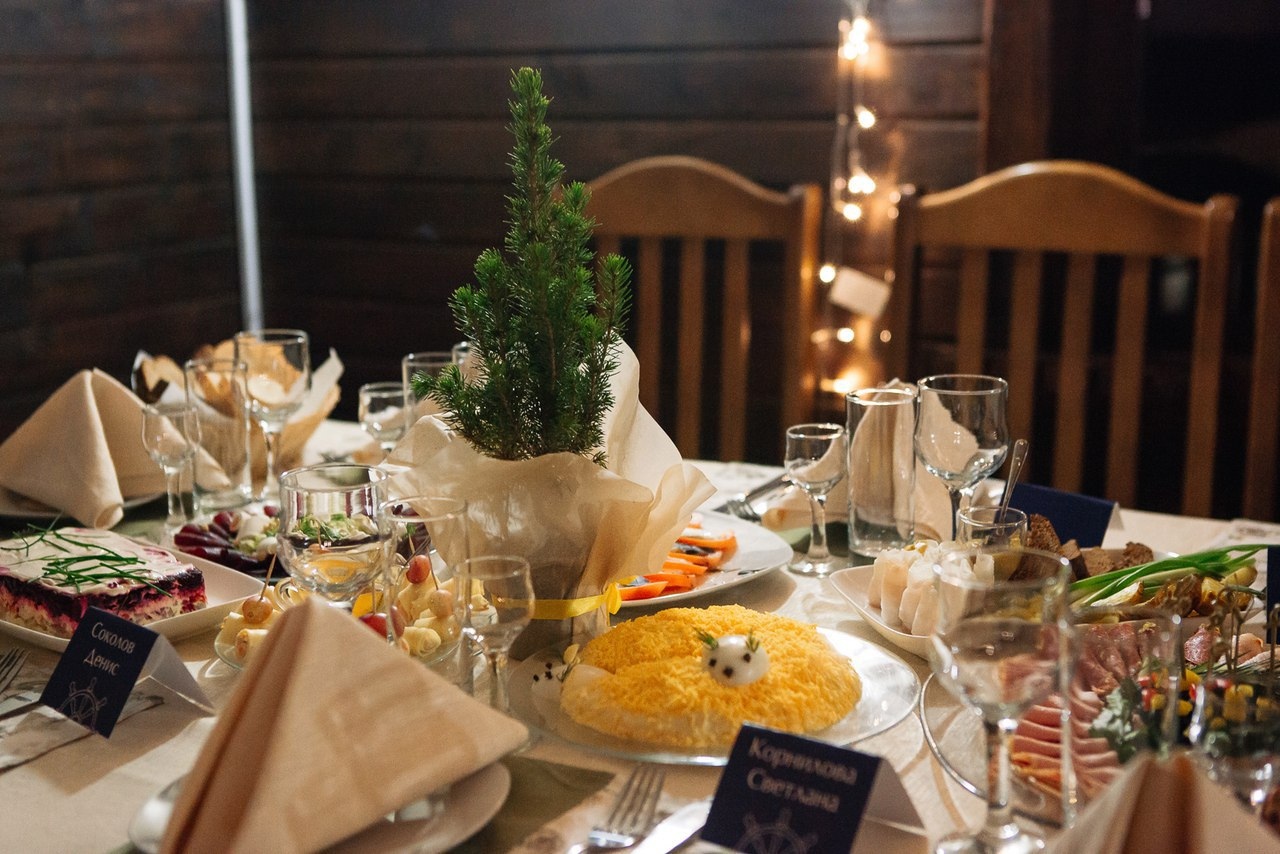 Korporativ ziyofatda sorish