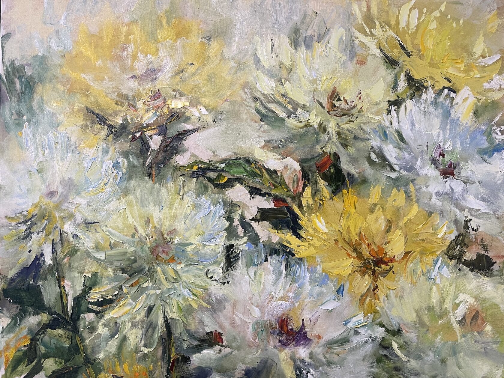 Осенние хризантемы