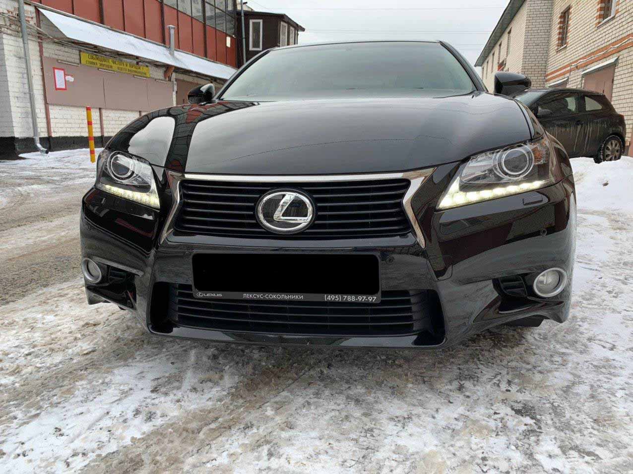 Защитили зоны риска Lexus GS