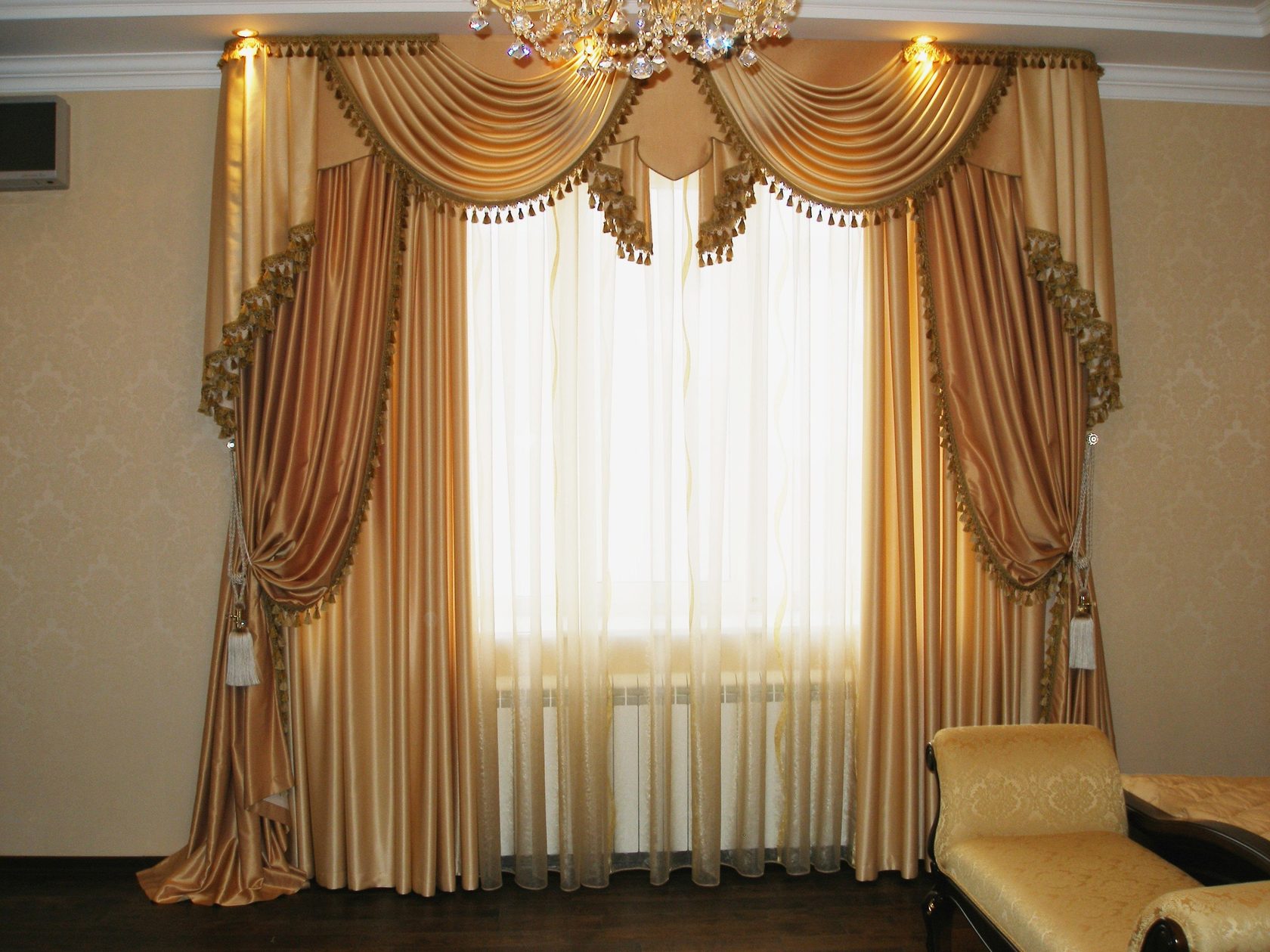 Красивые фото шторы в гостиную фото