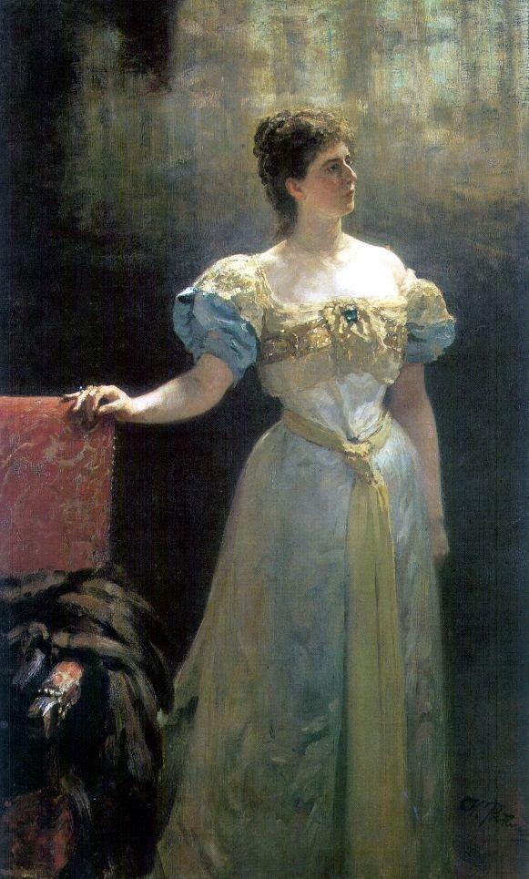 Илья Репин. Портрет княгини Марии Тенишевой, 1896