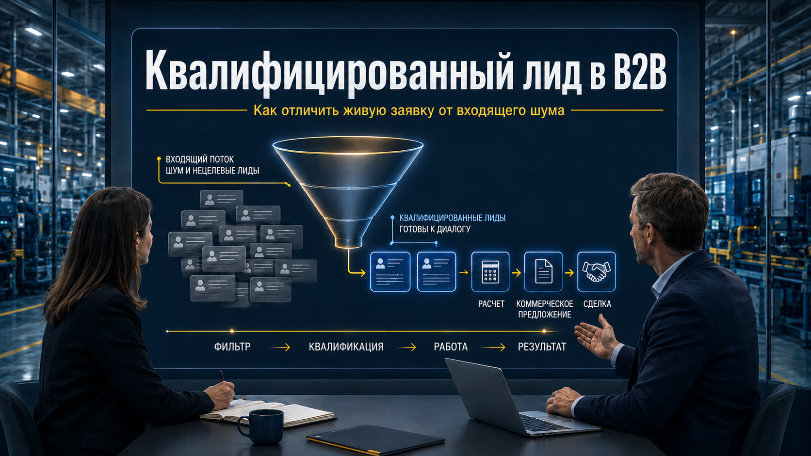 Квалифицированный лид в B2B: как отличить целевую заявку от нецелевого обращения