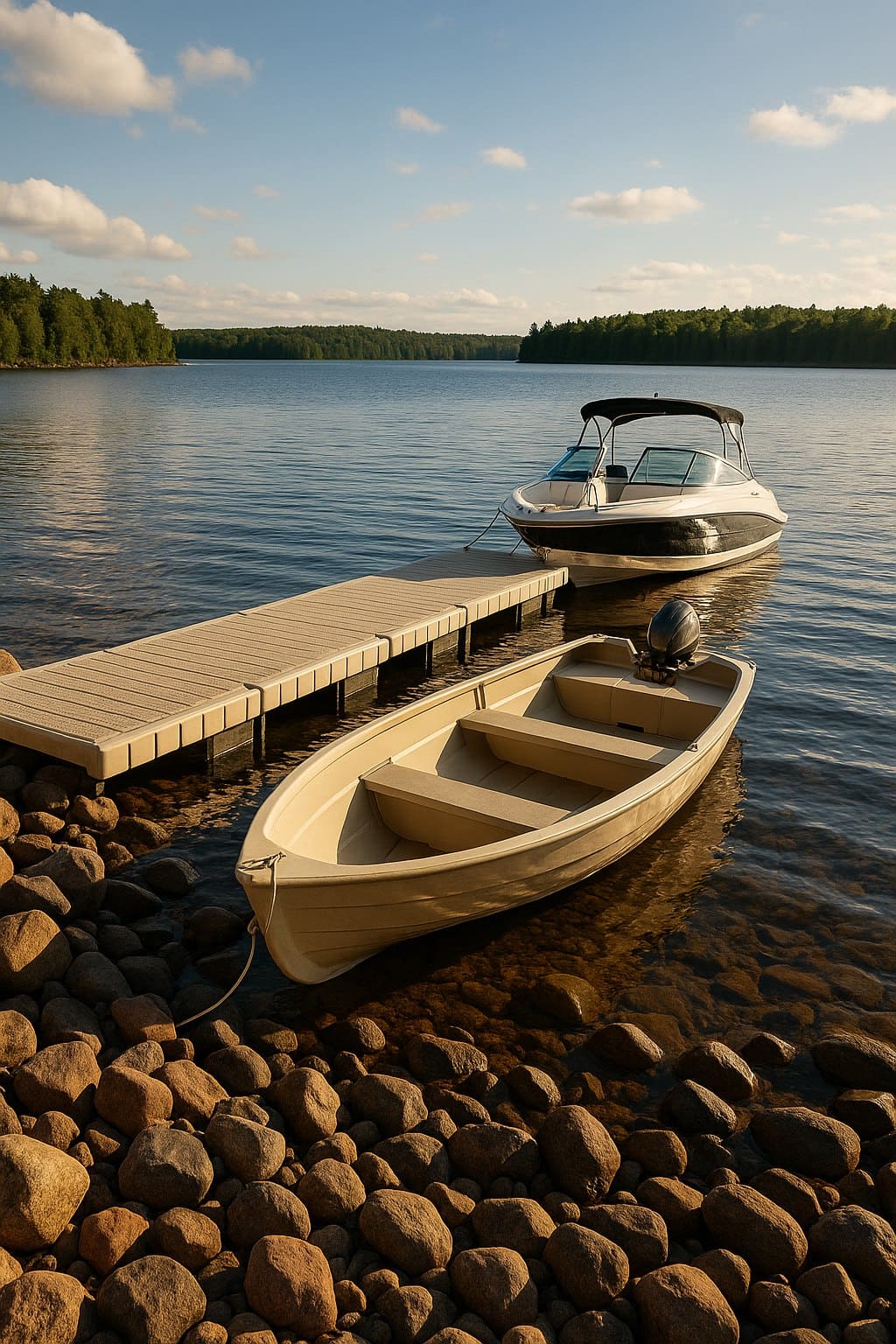 Современные пластиковые причалы для любых водоемов