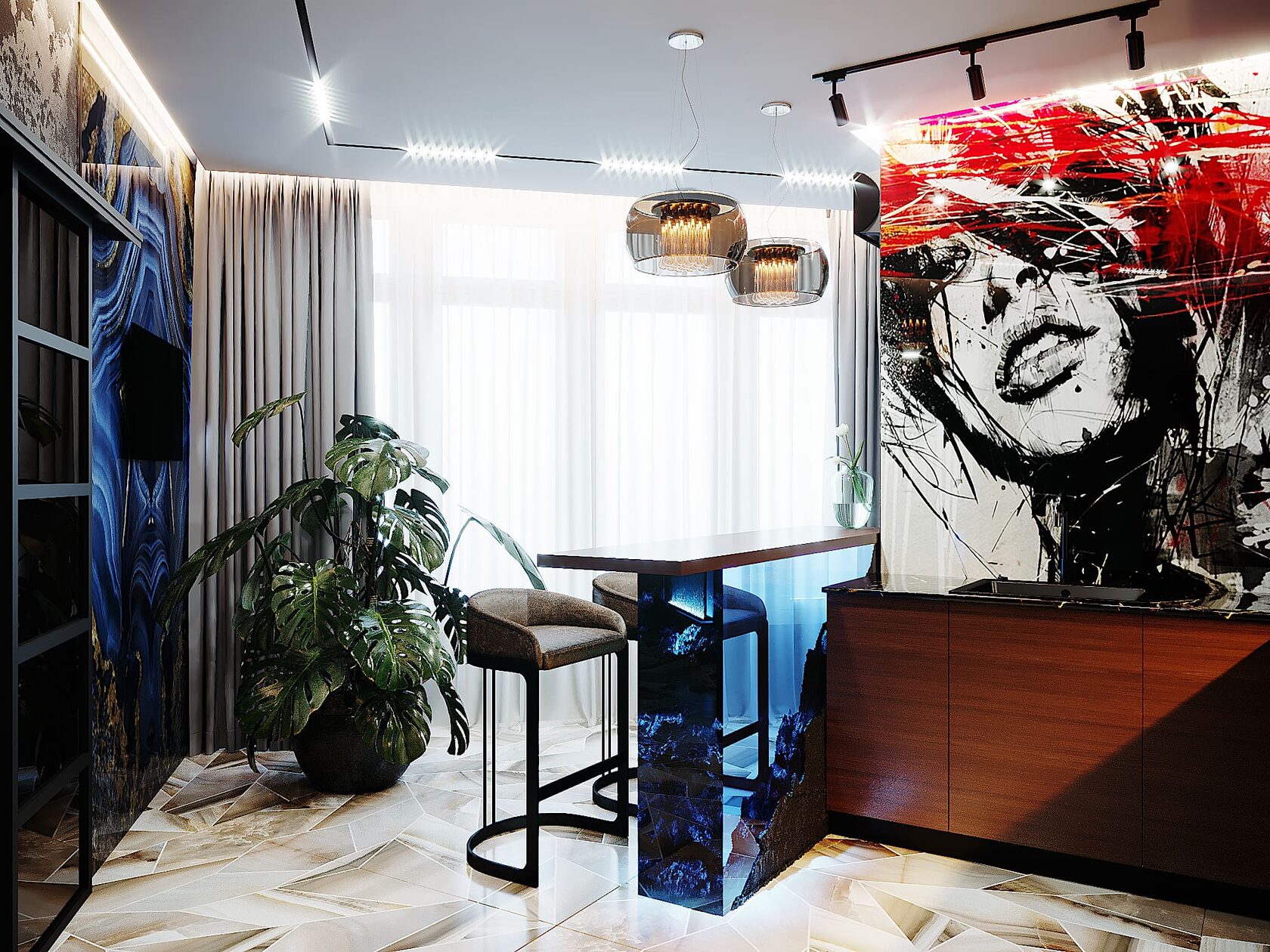 Pop Art Interior :: Behance