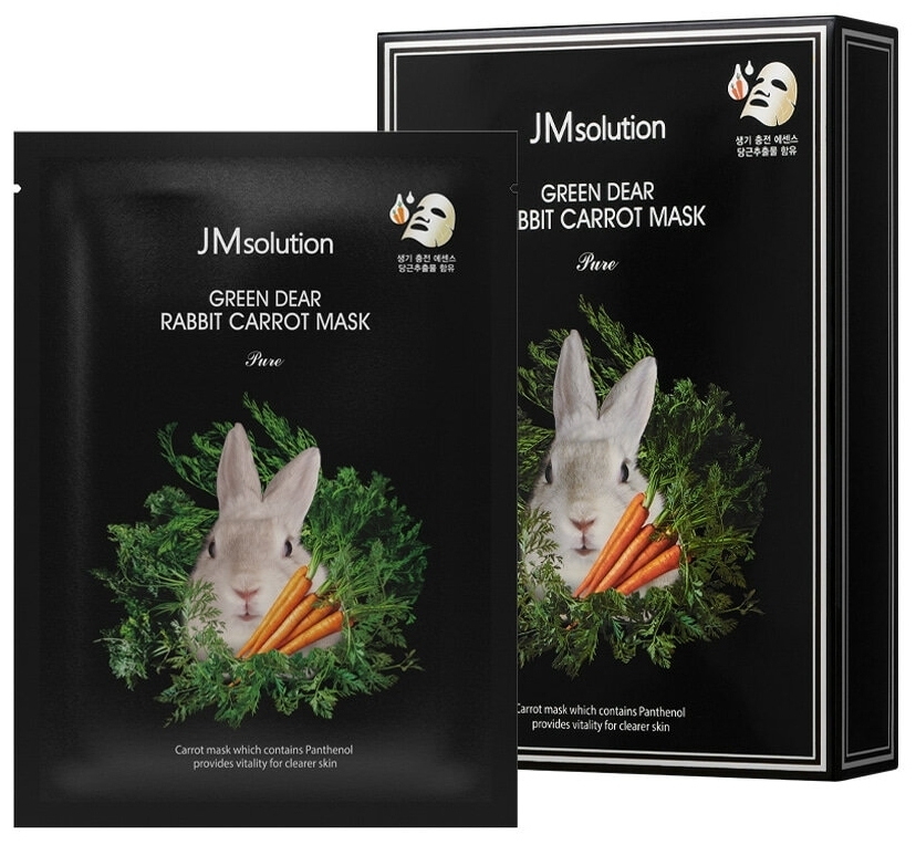Тканевая маска jmsolution. Jm solution green dear rabbit carrot mask, 10шт. jmsolution green dear rabbit carrot mask pure маска для лица с экстрактом моркови. jm solution успокаивающая маска с экстрактом моркови green dear rabbit carrot mask. jmsolution green dear tiger cica mask 30 мл..