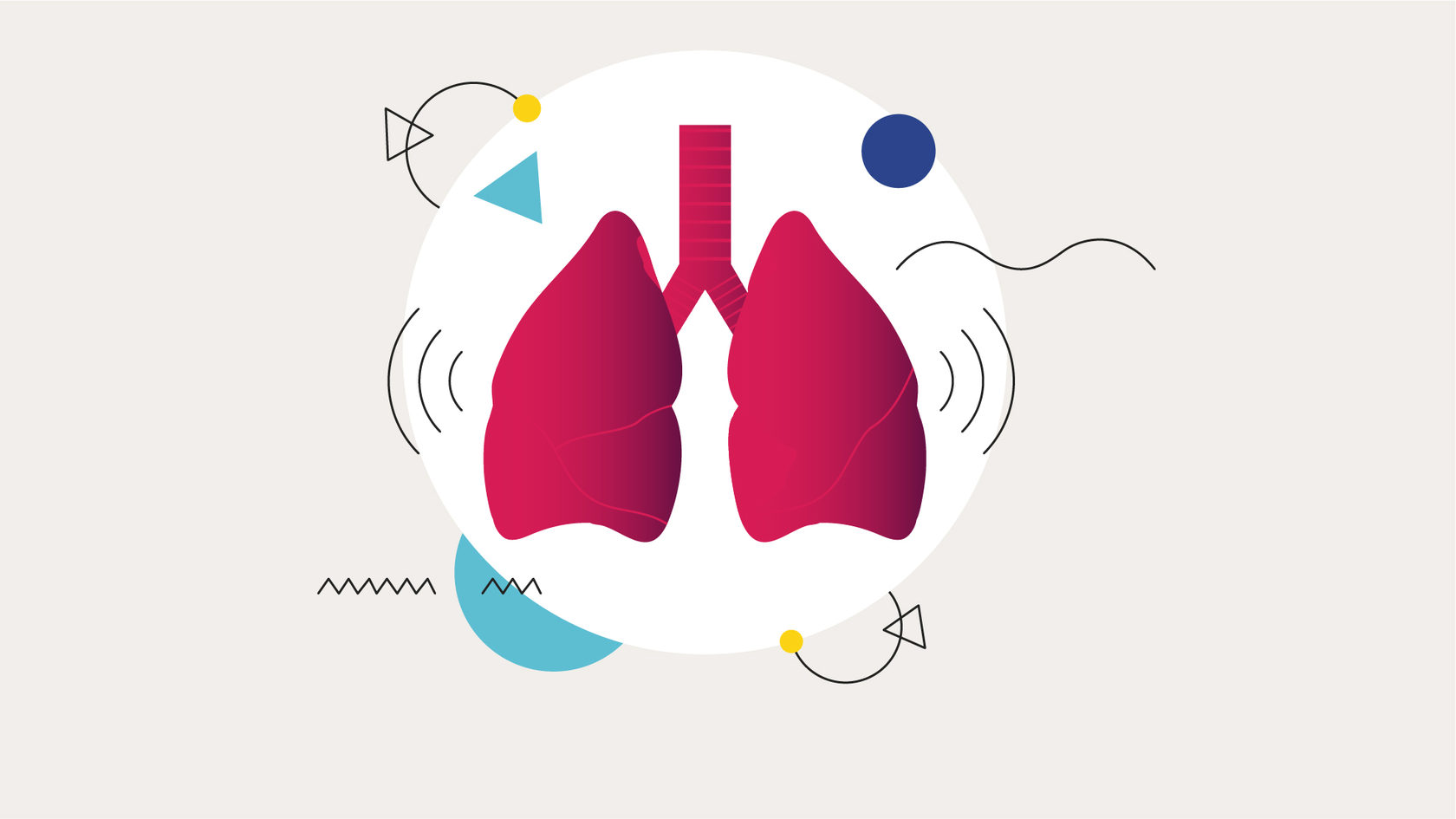 иллюстрация легкие