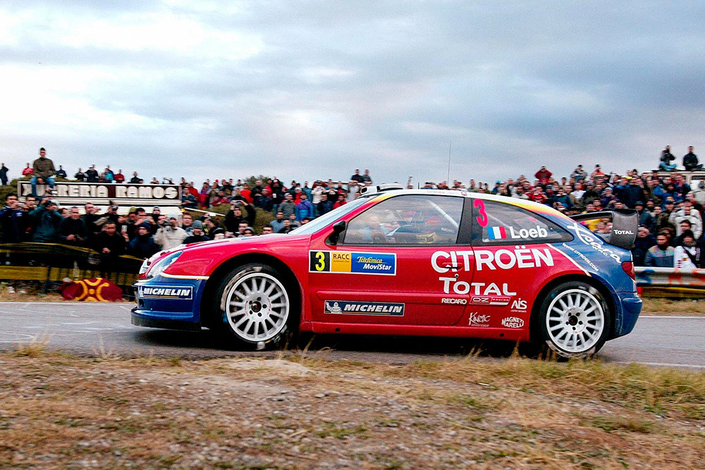 Себастьен Лёб и Даниэль Элена, Citroën Xsara WRC (24 DDM 92), ралли Каталония 2004