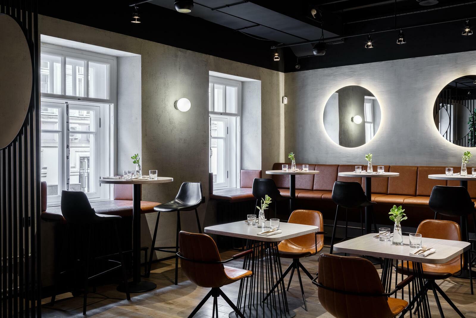 Фото интерьера Раклет-бар Borough, дизайнер интерьера ресторана Екатерина Фёдорова