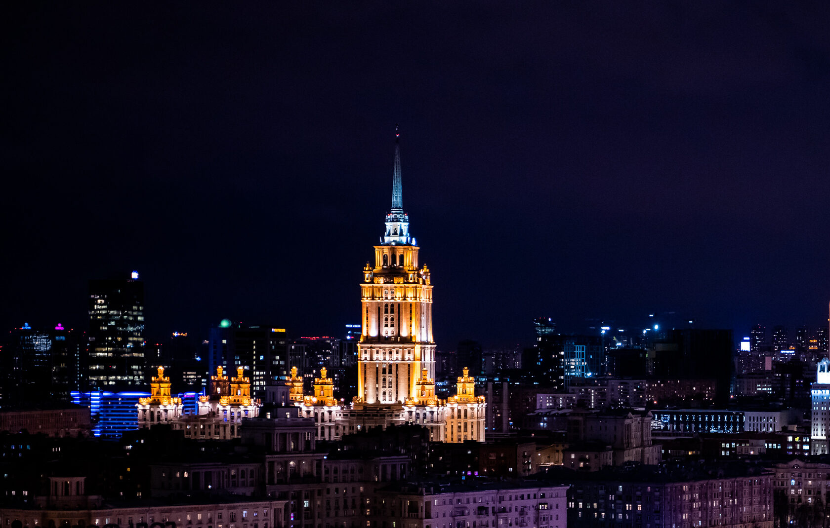 Свидание на крыше в центре Москвы для двоих