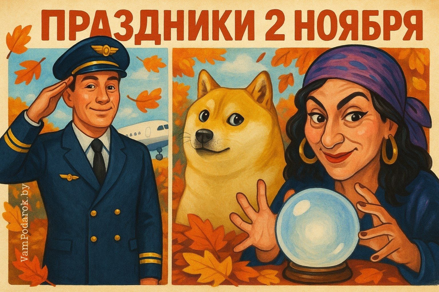 Праздники 2 ноября 2025 года – картинки и открытки