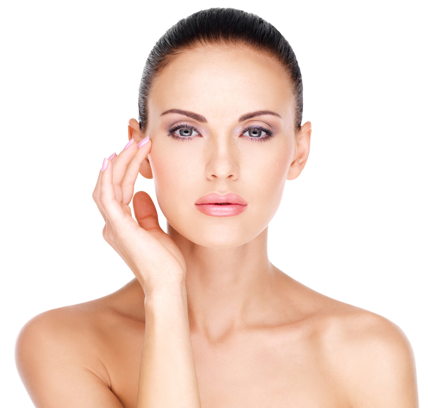 <a href="https://www.freepik.com/free-photo/pretty-face-beautiful-woman-who-touching-skin-near-eyes-isolated-white_11916551.htm">Image by valuavitaly</a> on Freepik