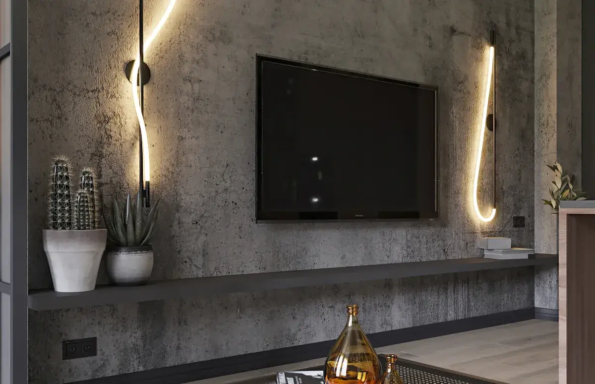 Интерьер, студия, Сочи, 35 м²