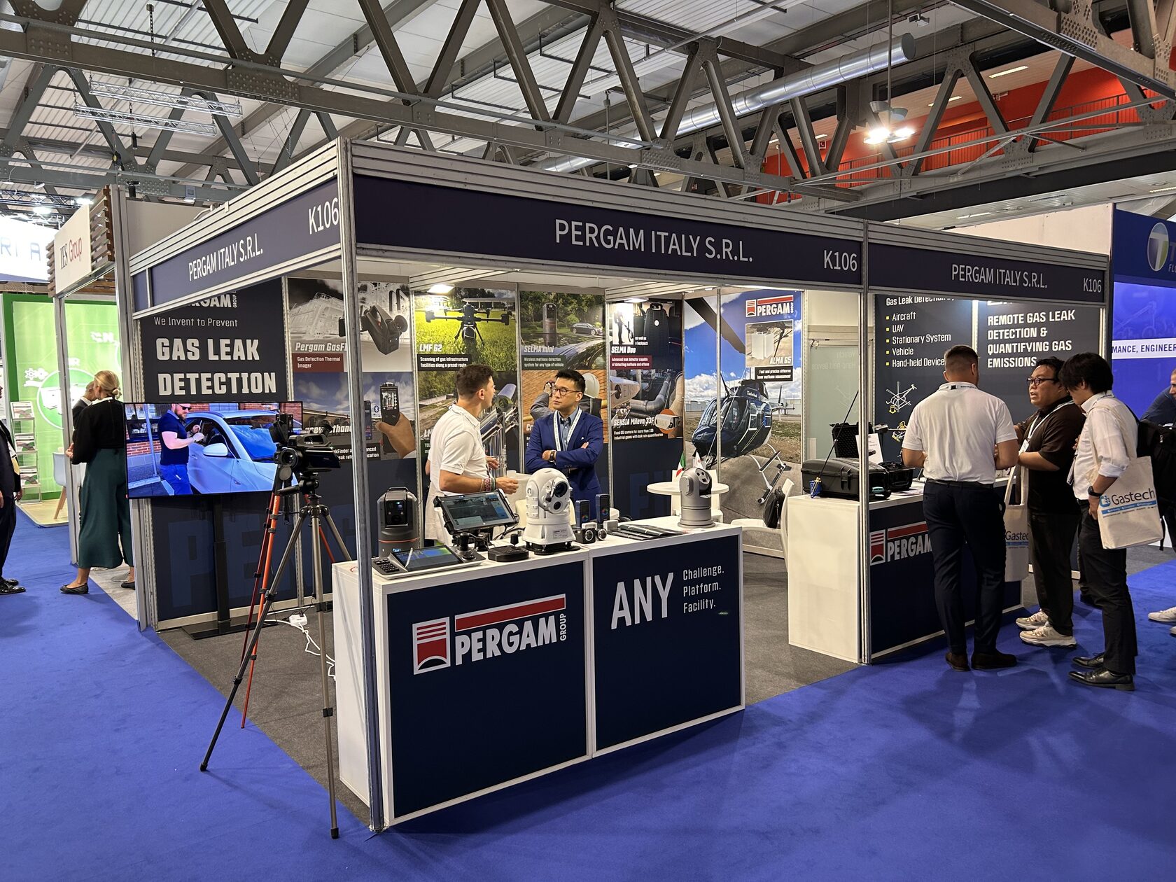 Day 1 at Gastech 2025: Visit Pergam at Stand K106