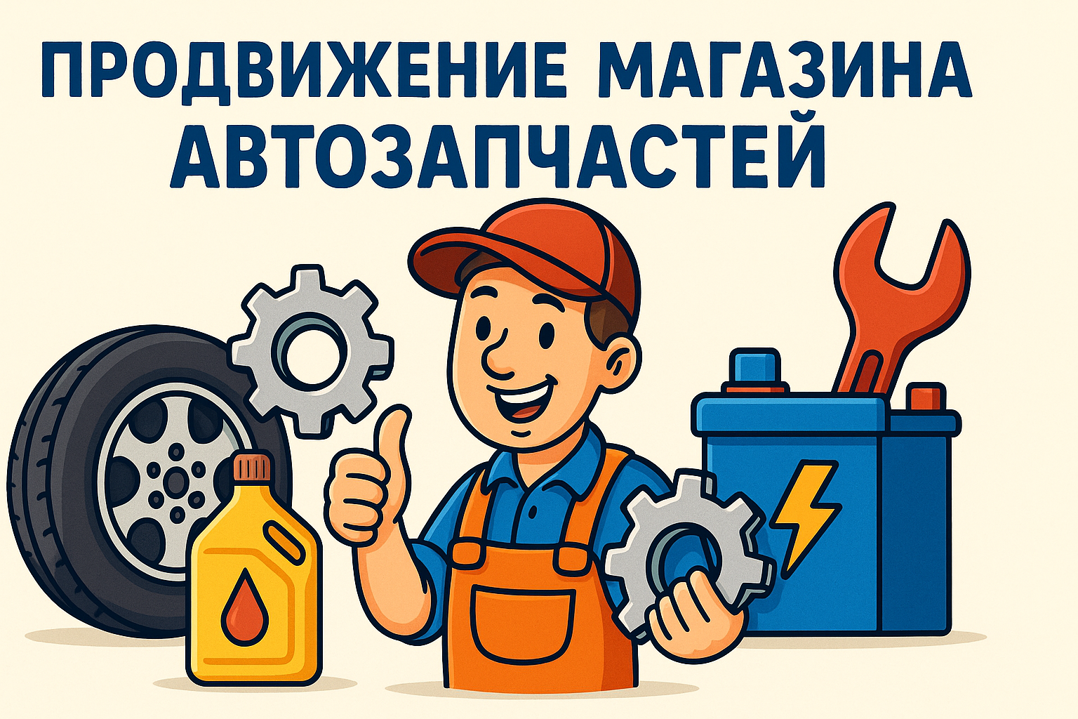 продвижение (реклама) магазина автозапчастей