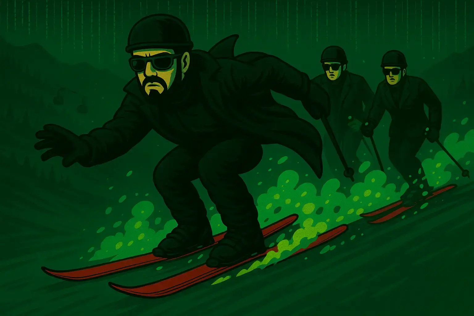 Про вечернее катание на Альпике