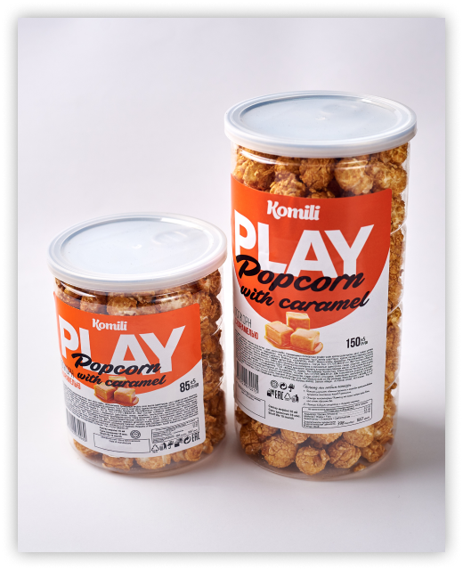 Поп-корн Фабрики "Комили" PLAYPOPCORN