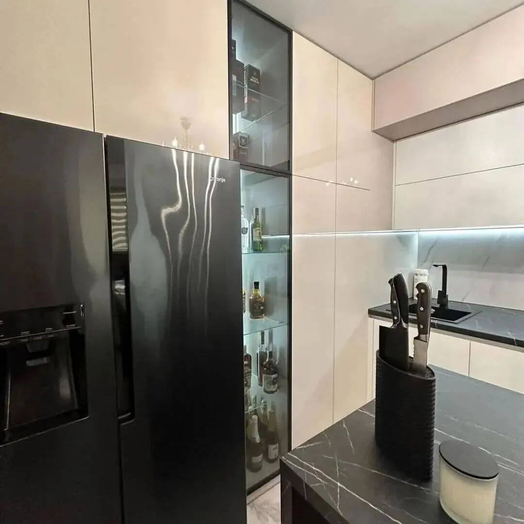 Кухня на заказ с островом