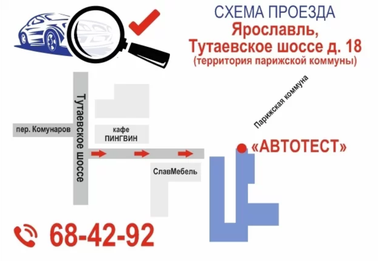 Диагностическая карта ярославль