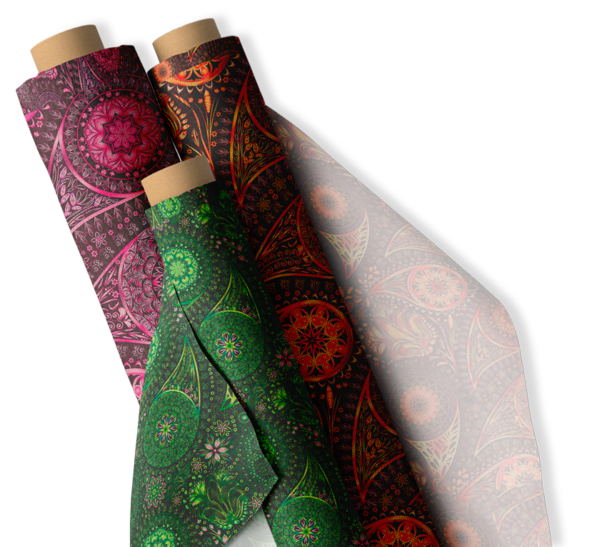 изображение сублимационной печати на текстиле 