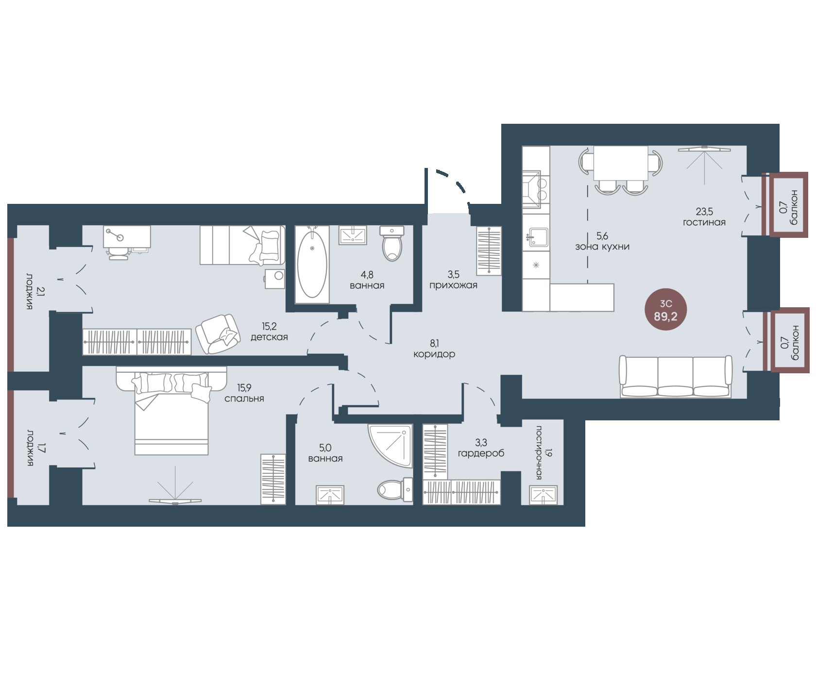 Жилой модуль в Белореченск планировка Жилой модуль в Белореченск планировка